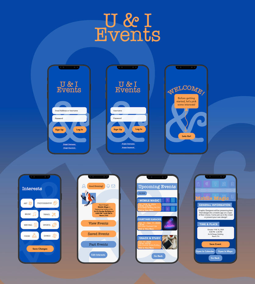 U &amp; I Events - Hero Image