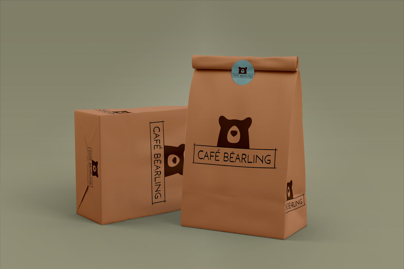 Cafe Bearling - Takeout Bags