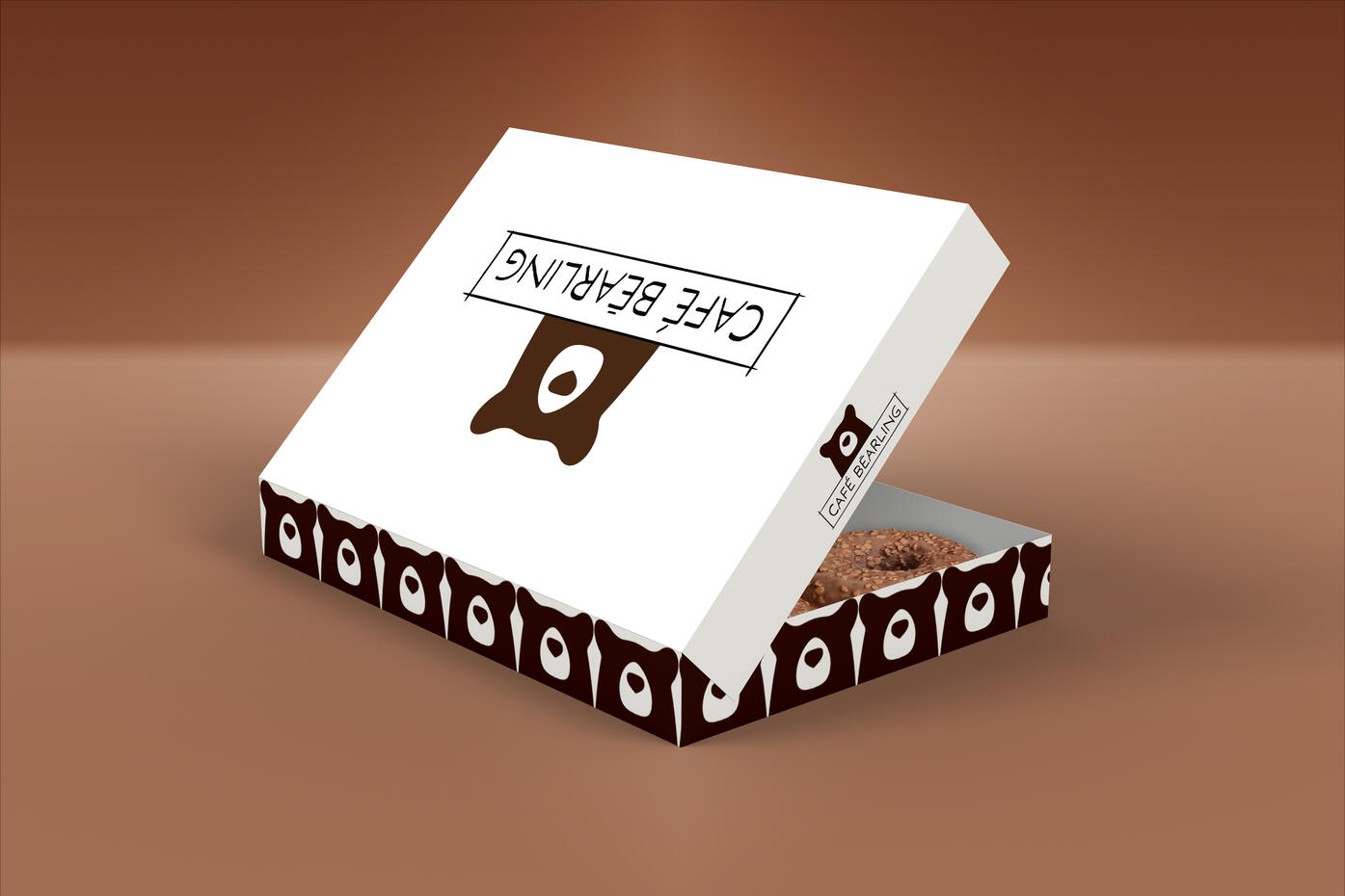 Cafe Bearling - Large Pastry Box