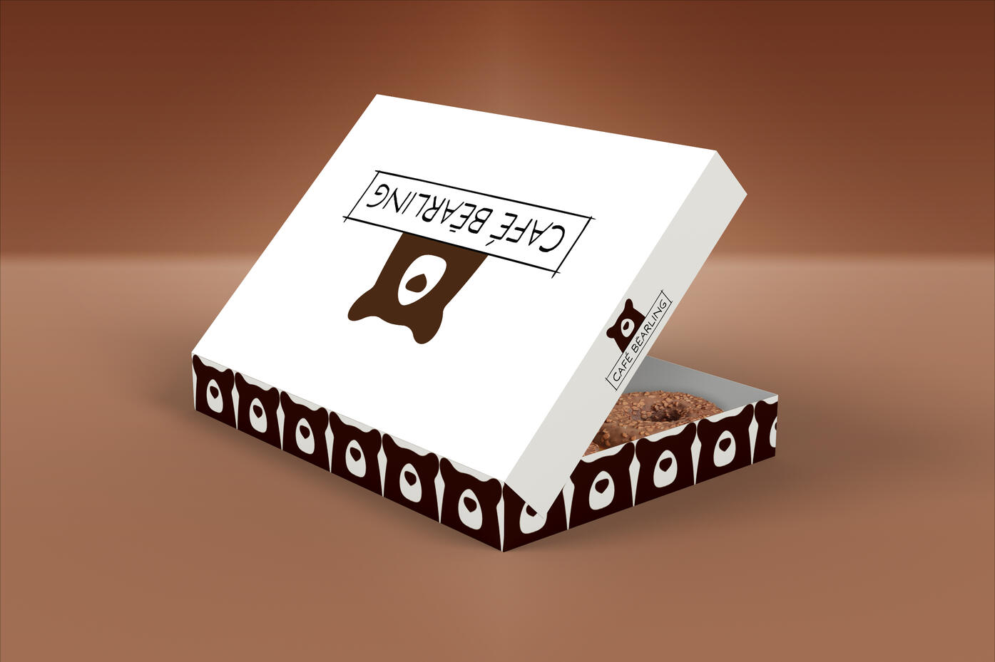 Cafe Bearling - Large Pastry Box
